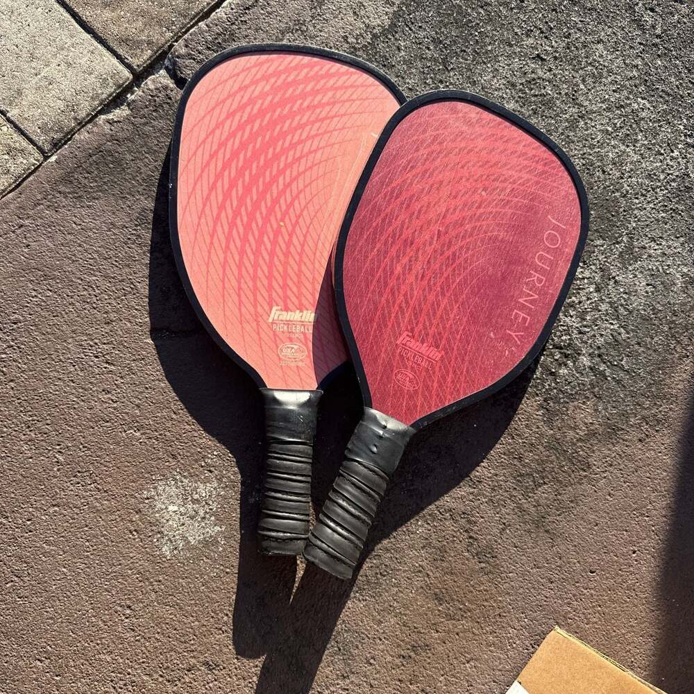 Franklin Sports 2 Player Wood Journey Pickleball Paddle